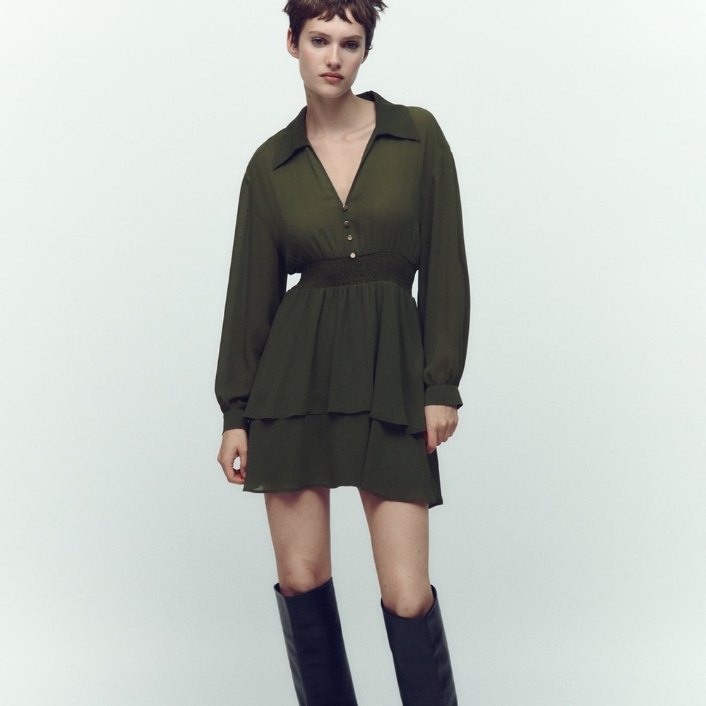 NWT Zara Green Dress